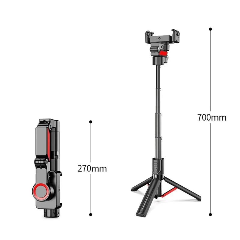 SKY-TOUCH Extendable Selfie Stick, Tripod Stand for Phone with Wireless Remote, Portable Rotate Phone Holder, for Photography Video Recording Travel, iPhone/Android,Clearance sale at a discount